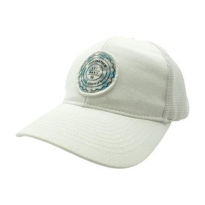White Travis Mathews Ballcap Hat