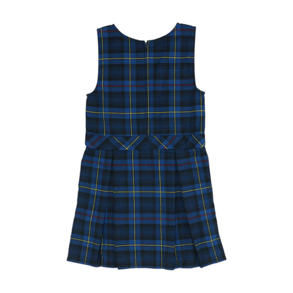 Blue Plaid Dress