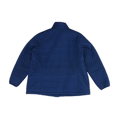 Navy Plus Geometric Jacket