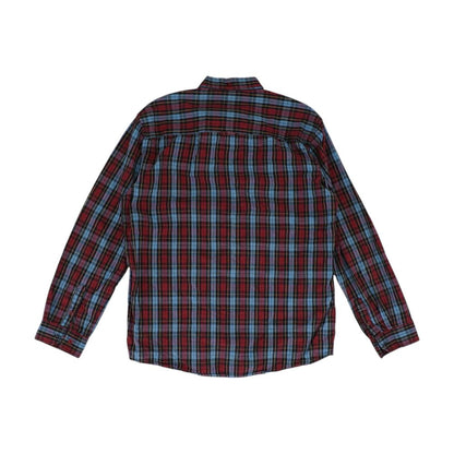 Blue Check Long Sleeve Button Down