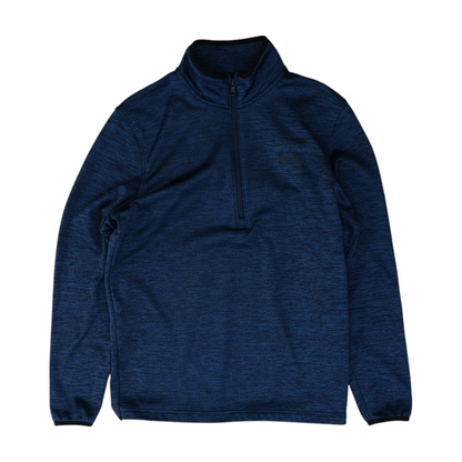Navy Solid 1/4 Zip Pullover