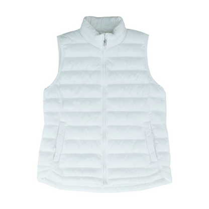 White Solid Vest