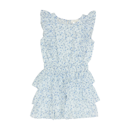 Blue Floral Dress