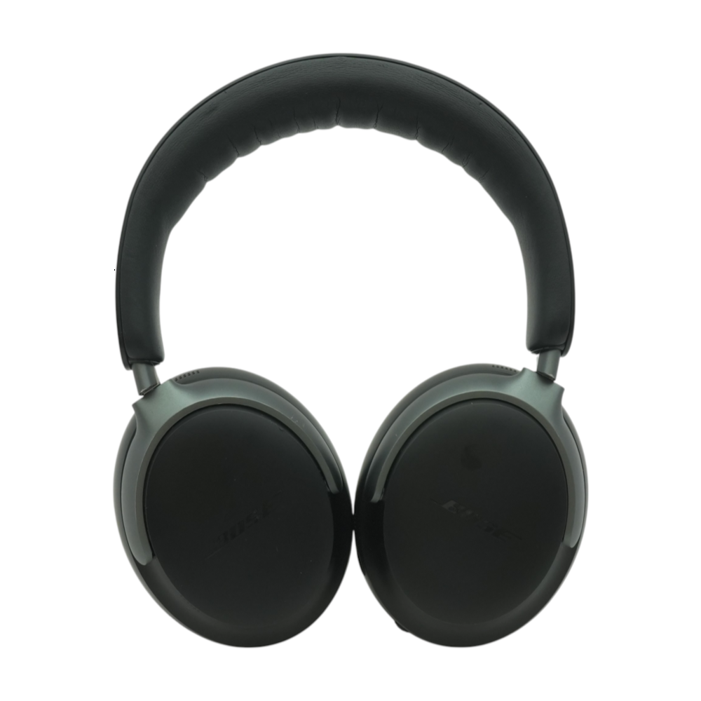 Bose Black QuietComfort Ultra Noise Cancelling Headphones With White Earpads – Image 1