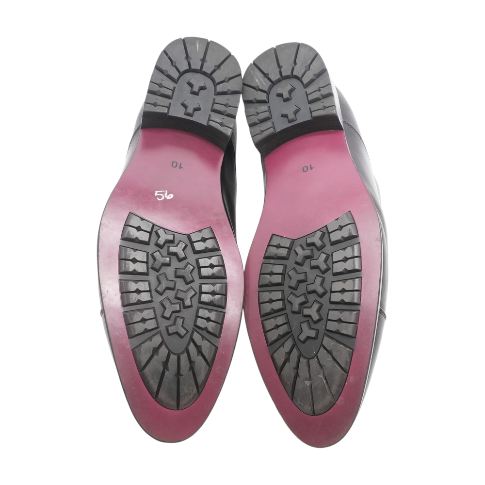 Black Lace-Up Dress Shoes