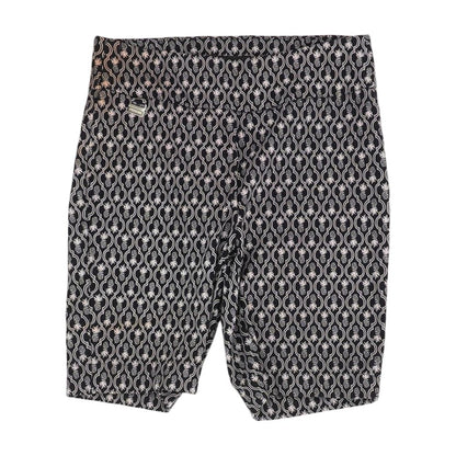 Black Graphic Shorts