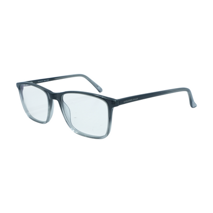 Gray SAVILLE Square Prescription Eyewear
