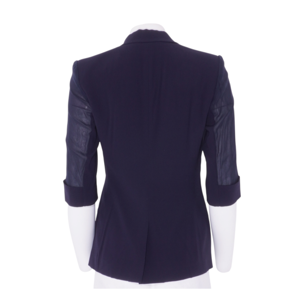 Navy Solid Blazer