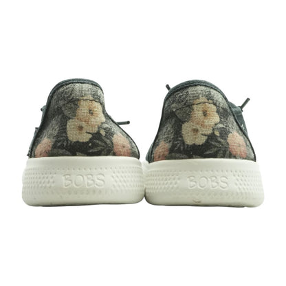 SunFest Black Low Top Athletic Shoes