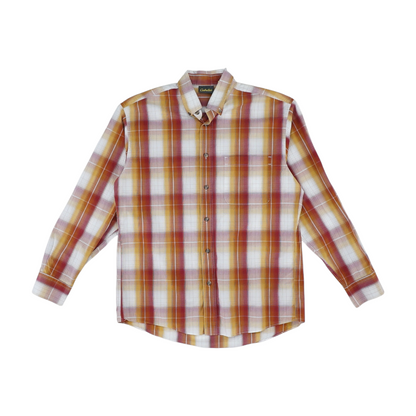 Multi Check Long Sleeve Button Down