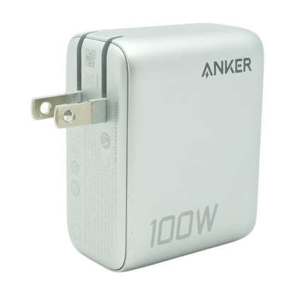 100W 3 Port Charging Block with Smart Display Charging Block