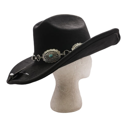 Black Western Hat