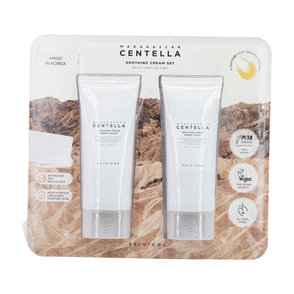 Madagascar Centella Soothing Cream Set