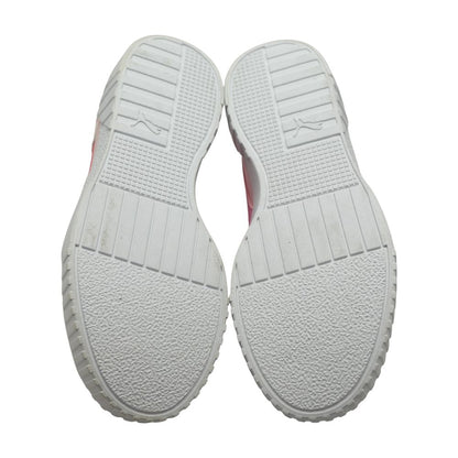 Cali Pink Leather Athletic Shoes
