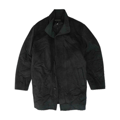 Black Solid Coat