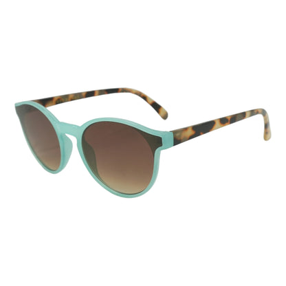 Oliver Bonas Teal Round Sunglasses – Image 1