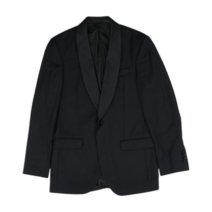 Black Solid Sport Coat