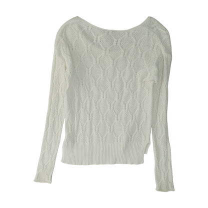 White Pullover Sweater