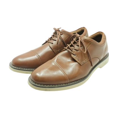 Brown Lace-Up Dress Shoes