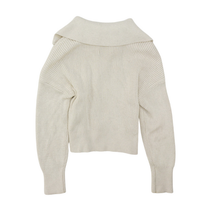 Cream Cardigan Sweater