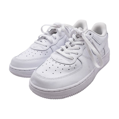 Air Force 1 Low LE White Leather Athletic Shoes