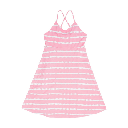 Pink Striped Dress