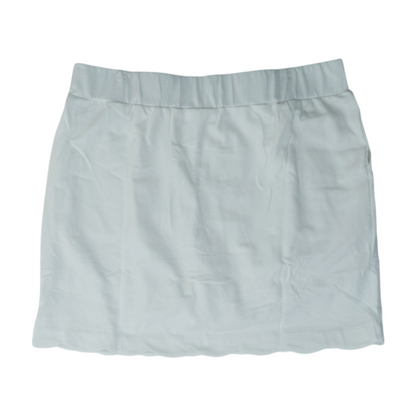 White Petite Solid Active Shorts