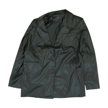 Black Solid Blazer