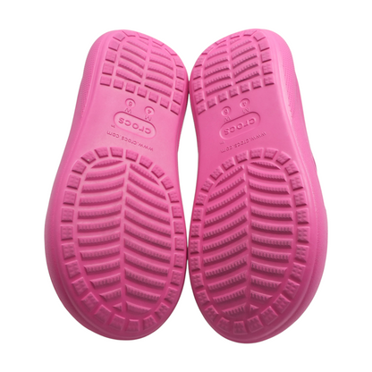 Pink Wedged Sandals