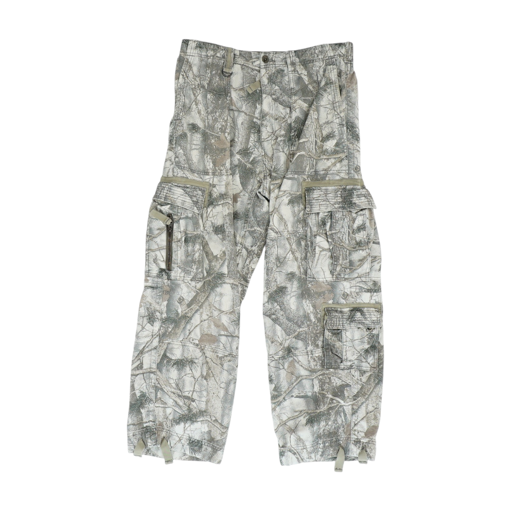 Beige Camo Regular Pants
