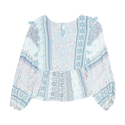 Multi Graphic Blouse