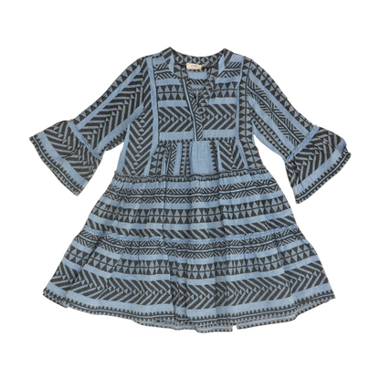 Blue Print Dress