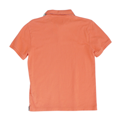 Coral Solid Short Sleeve Polo