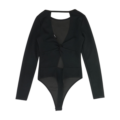 Black Bodysuit Blouse