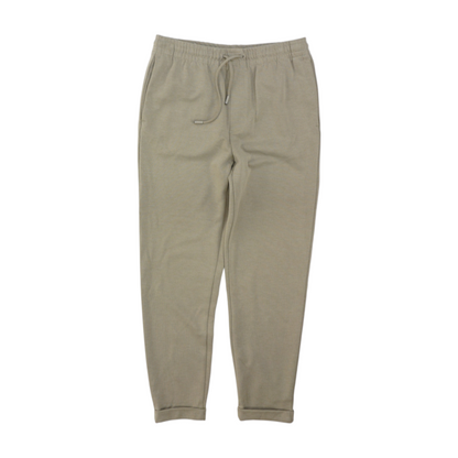 Beige Tapered Pants