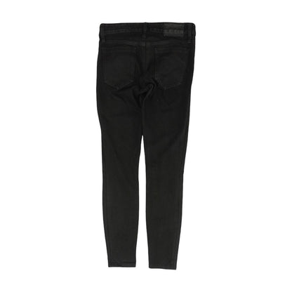 Black Solid Jeans
