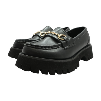 Black Slip-On Flats
