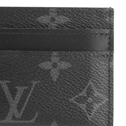 Double Card Holder in Monogram Eclipse Canvas