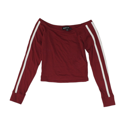 Red Cropped Blouse