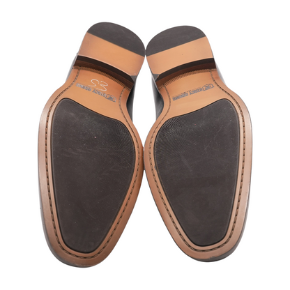 Black Slip-On Dress Shoes
