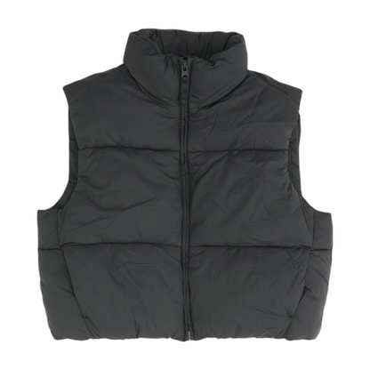 Black Solid Vest