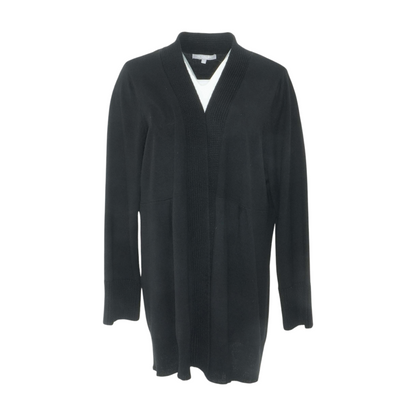 Black Plus Cardigan Sweater
