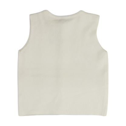 Ivory Vest Sweater