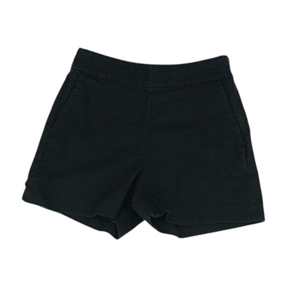 Black Solid Shorts