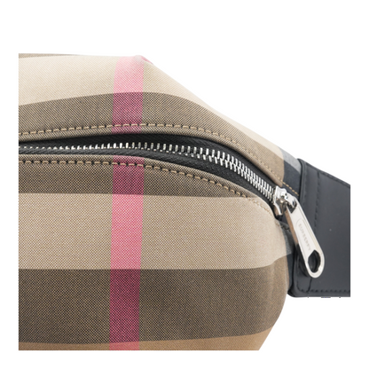 Burberry Sonny House Check Canvas Belt Bag – Image 5