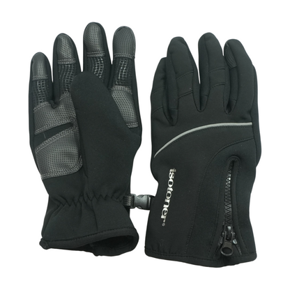 Black 100% Polyester Gloves