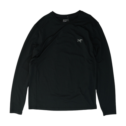 Black Solid Active T-Shirt