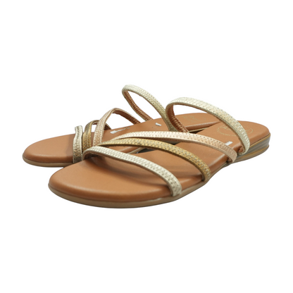 Gold Sandals