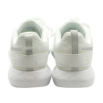 White Low-Top Athletic Shoes