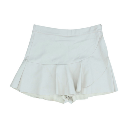 Beige Mini Skirt